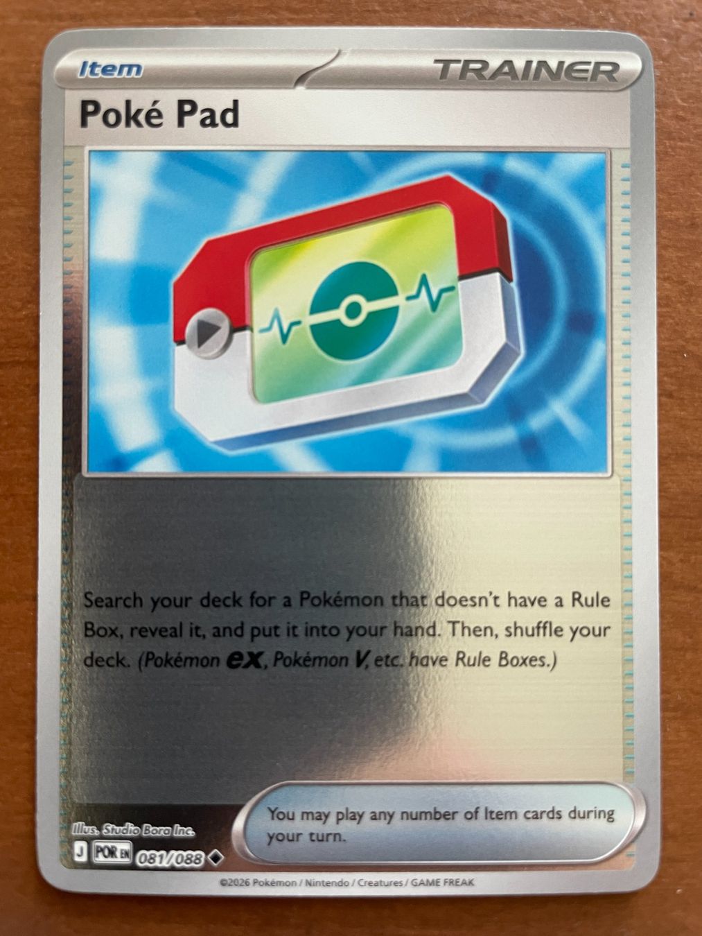 Pokémon Cartes à collectionner: Pokemon Poke Pad Reverse (Versand gratis) – Neuf (Voir description) à Chur par Angerson