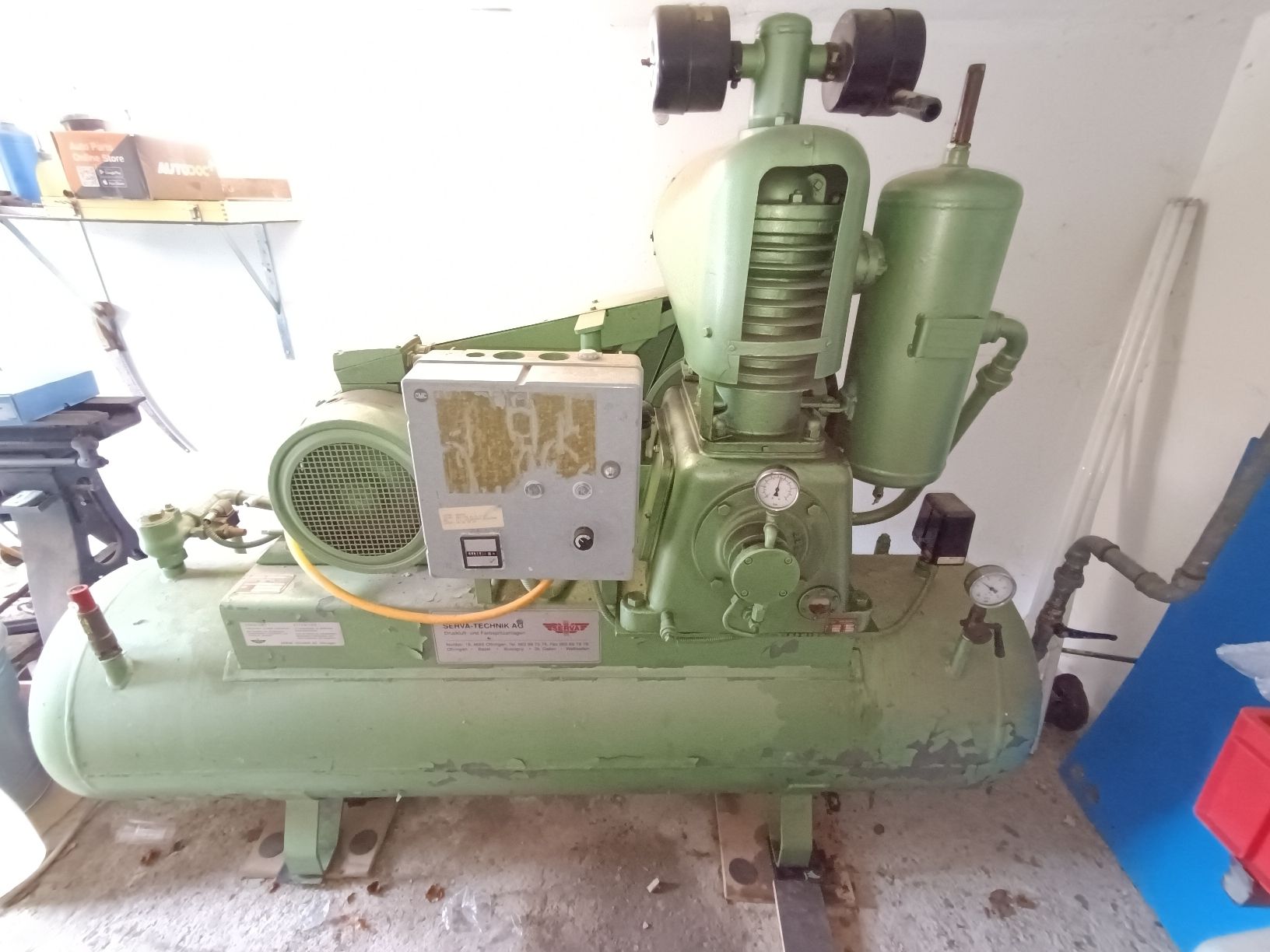Compressori: Druckluftkompressor 500 L – Usato da schenkon venduto da Uhi2 3