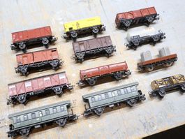 Märklin & Co 12 x Wagen H0 - Güterwagenzug