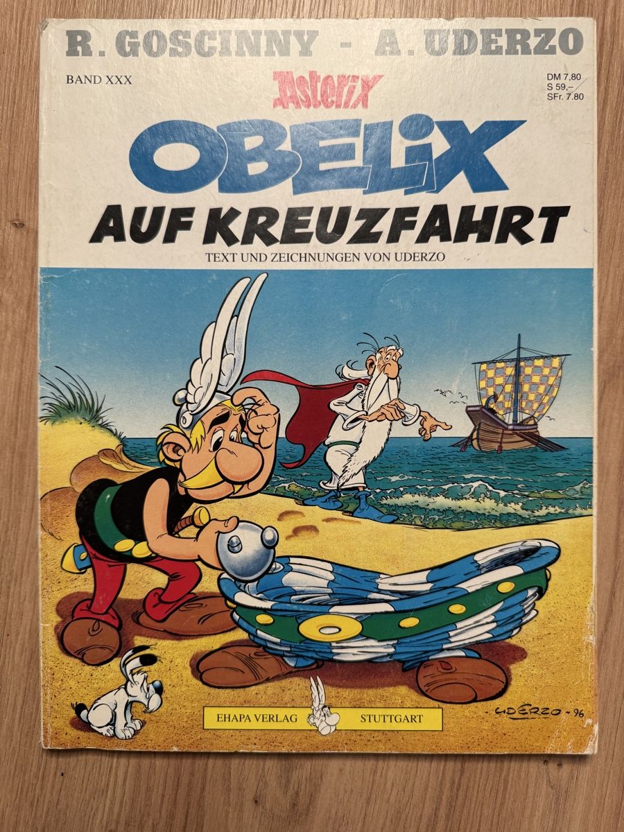 Fumetti: Asterix & Obelix - Band 30 - Auf Kreuzfahrt, Comic – Usato da Biberist venduto da etesummer
