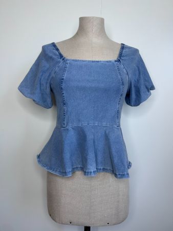H&M Denim Blouse / Top