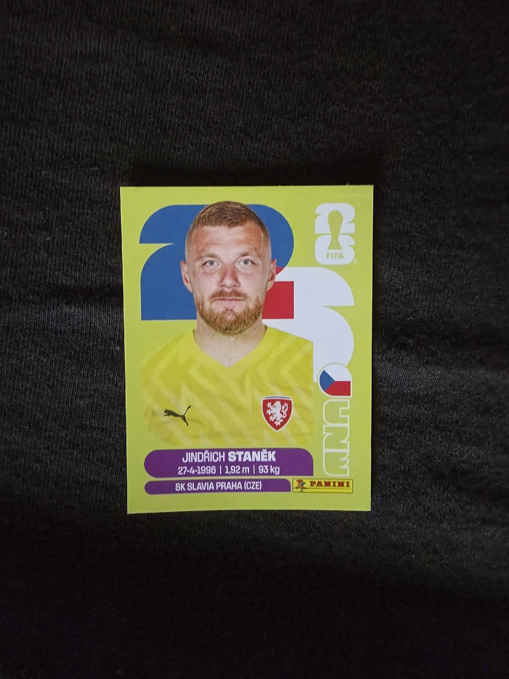 Panini Sammelbilder & Trading cards: Panini Stanek CZE 3 – Neu (gemäss Beschreibung) aus Luzern von Joaomassano