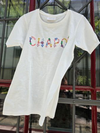 Kleidung: Shirt von Fabienne Chapot (M) weiss