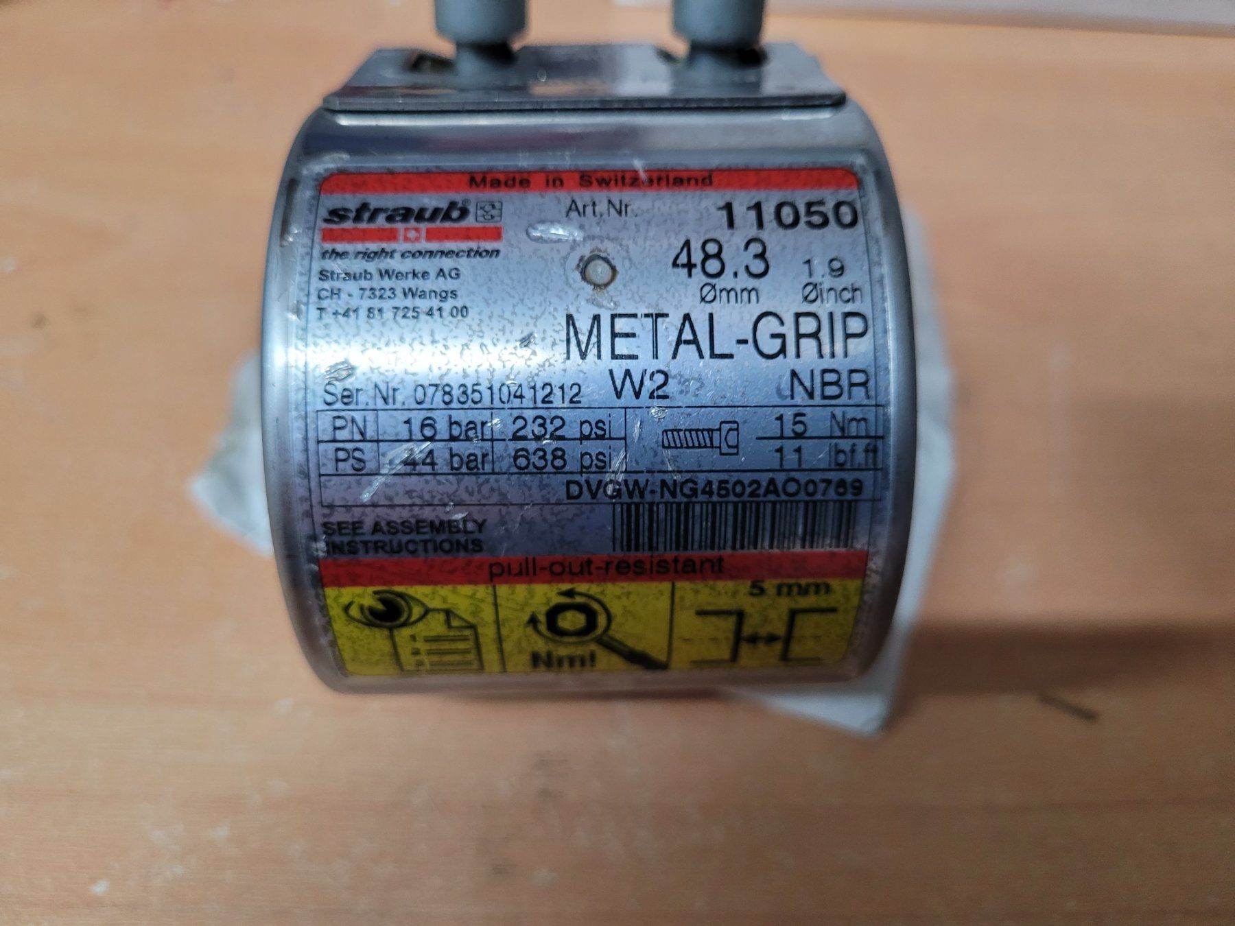 Tutti gli attrezzi: Straub 48,3mm – Usato da Bionnens venduto da Meg011