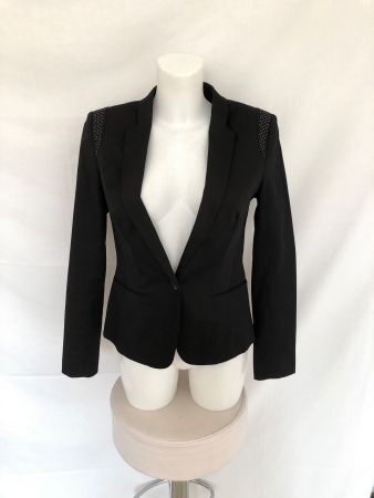 Blazer cintré noir avec sequins Mexx taille 36 neuf