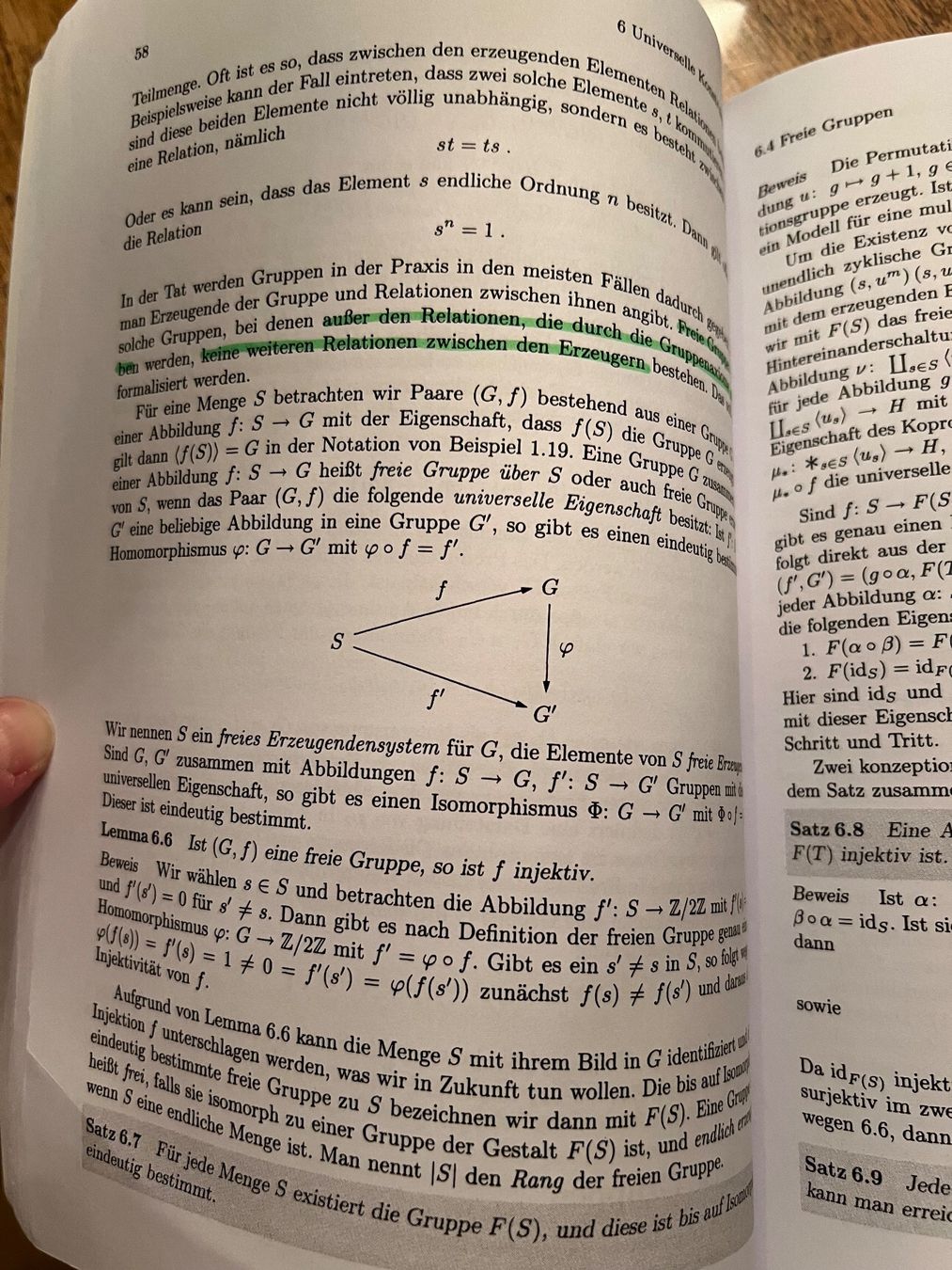 Libri: Algebra von Gisbert Wüstholz – Usato da Veltheim AG venduto da kronecker 3