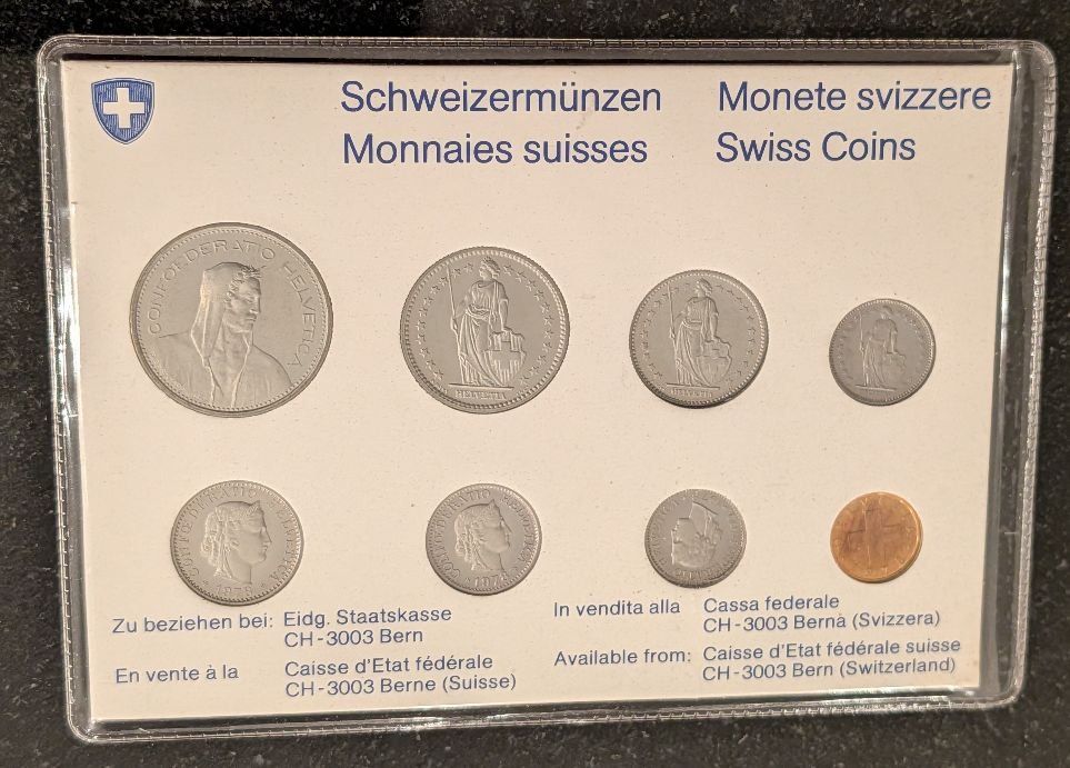 Tutti le monete: CH - Münzsatz 1978 stgl – Nuovo (secondo la descrizione) da Arch venduto da moneyswiss 1