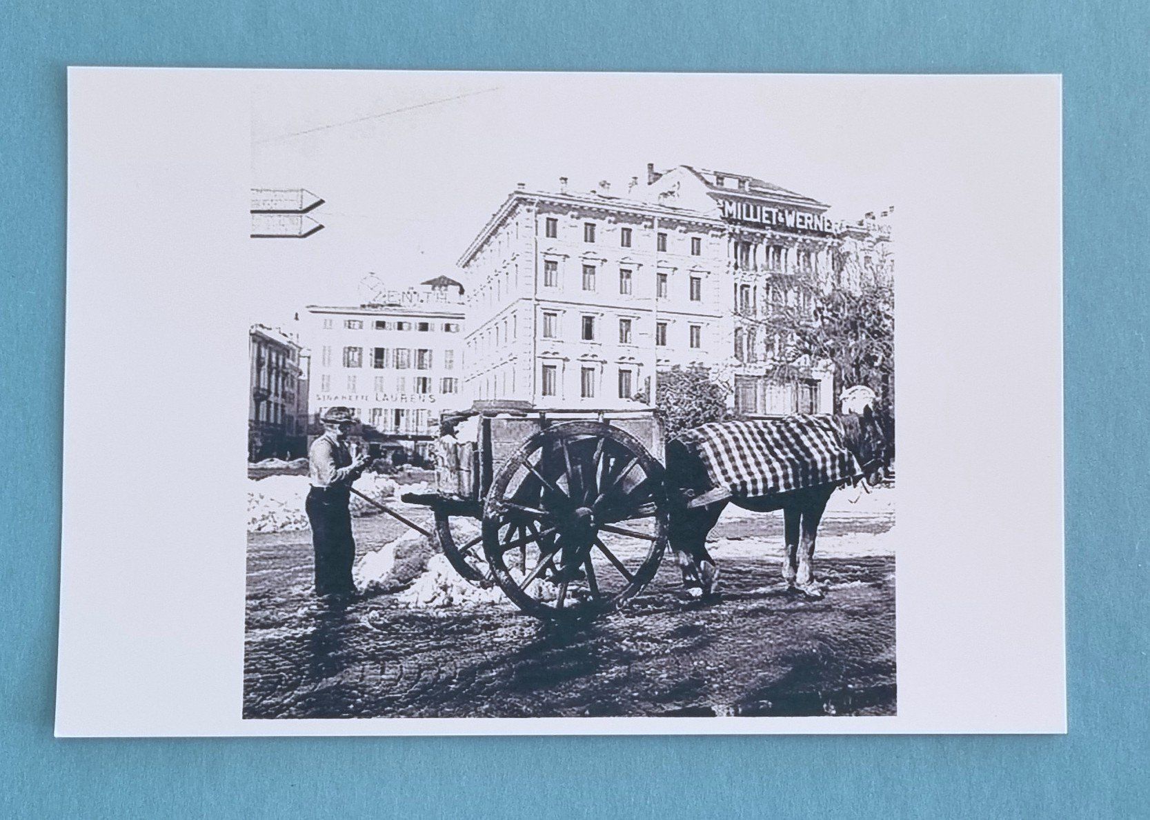 Cartoline postali: Lugano - Sujet von 1947 – Usato da Rothrist venduto da RROENK