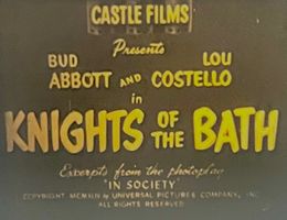 Standard 8mm Film "Knights of the bath’’