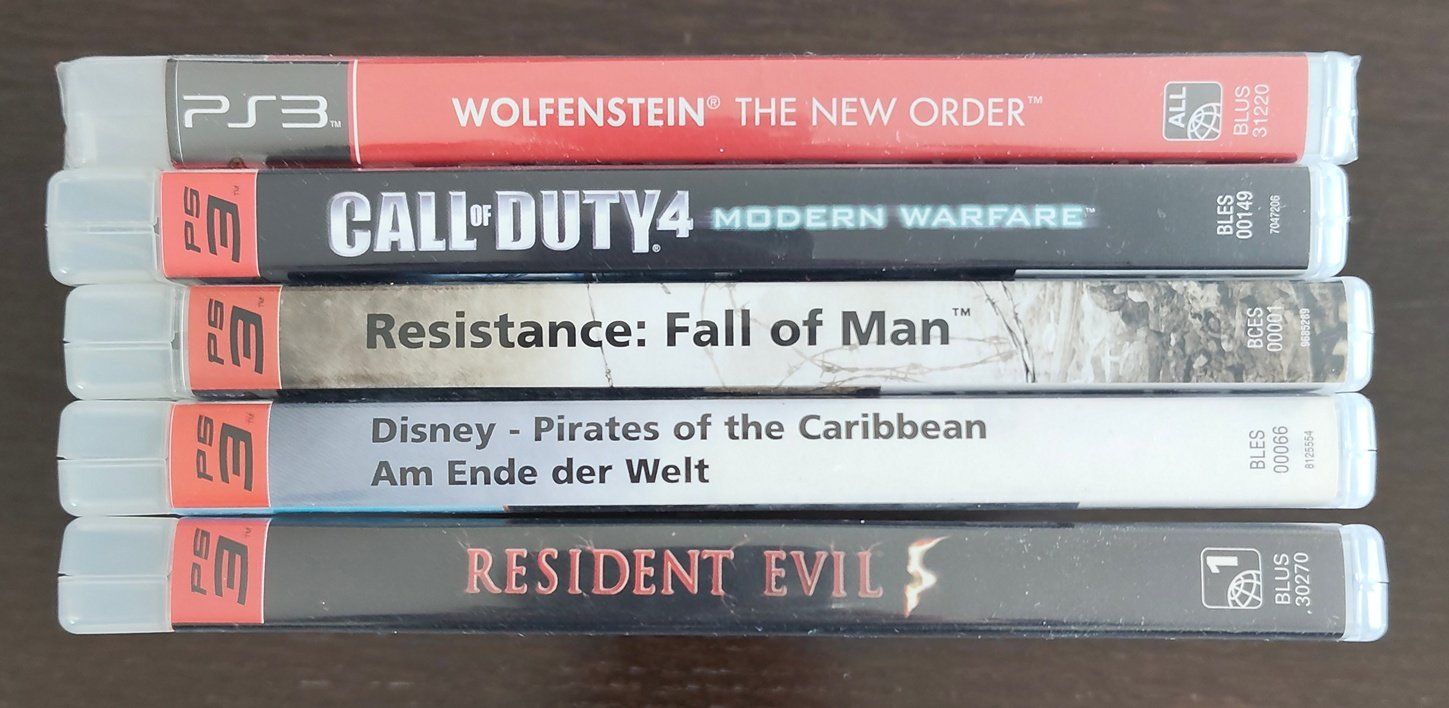 Giochi: 5x PS3 Games (Playstation 3) – Usato da Arlesheim venduto da Jokerman69 2