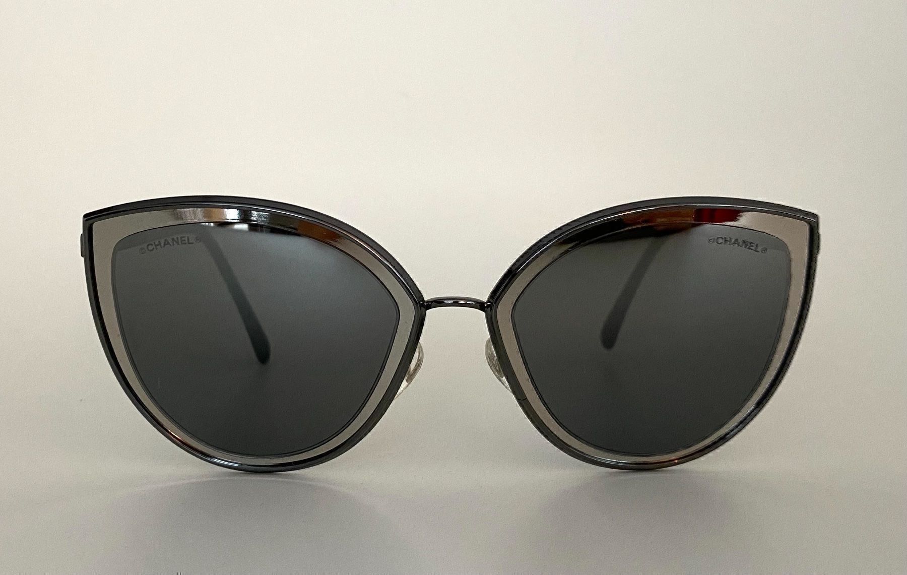 Chanel Occhiali & Lenti: CHANEL Sonnenbrille, silber, NEU – Nuovo (secondo la descrizione) da Bergdietikon venduto da pinkerton13 1