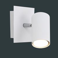 Wandleuchte, 1er Wandspot, Weiss