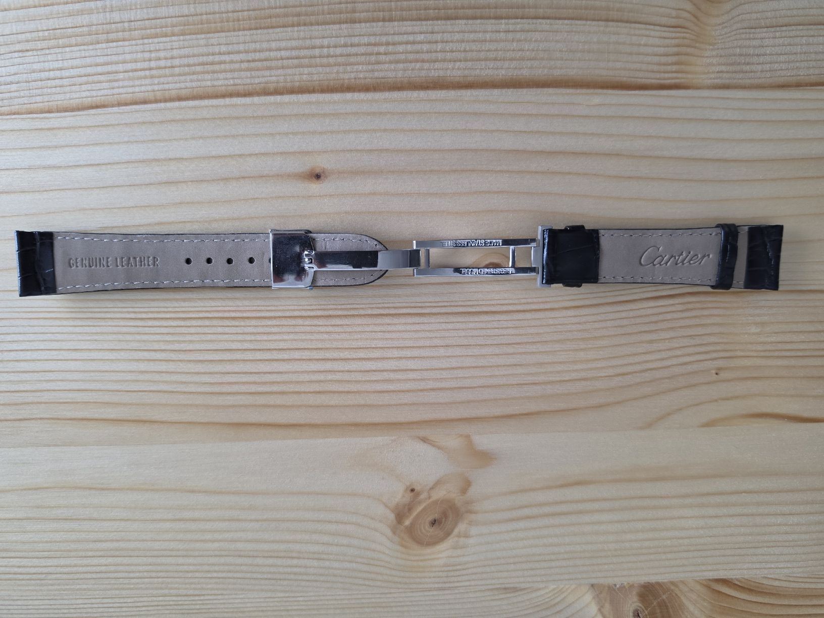 Cartier Bracciali & Braccialetti: Armbanduhr: Cartier Leder – Nuovo (secondo la descrizione) da Basel venduto da Bafidu 3