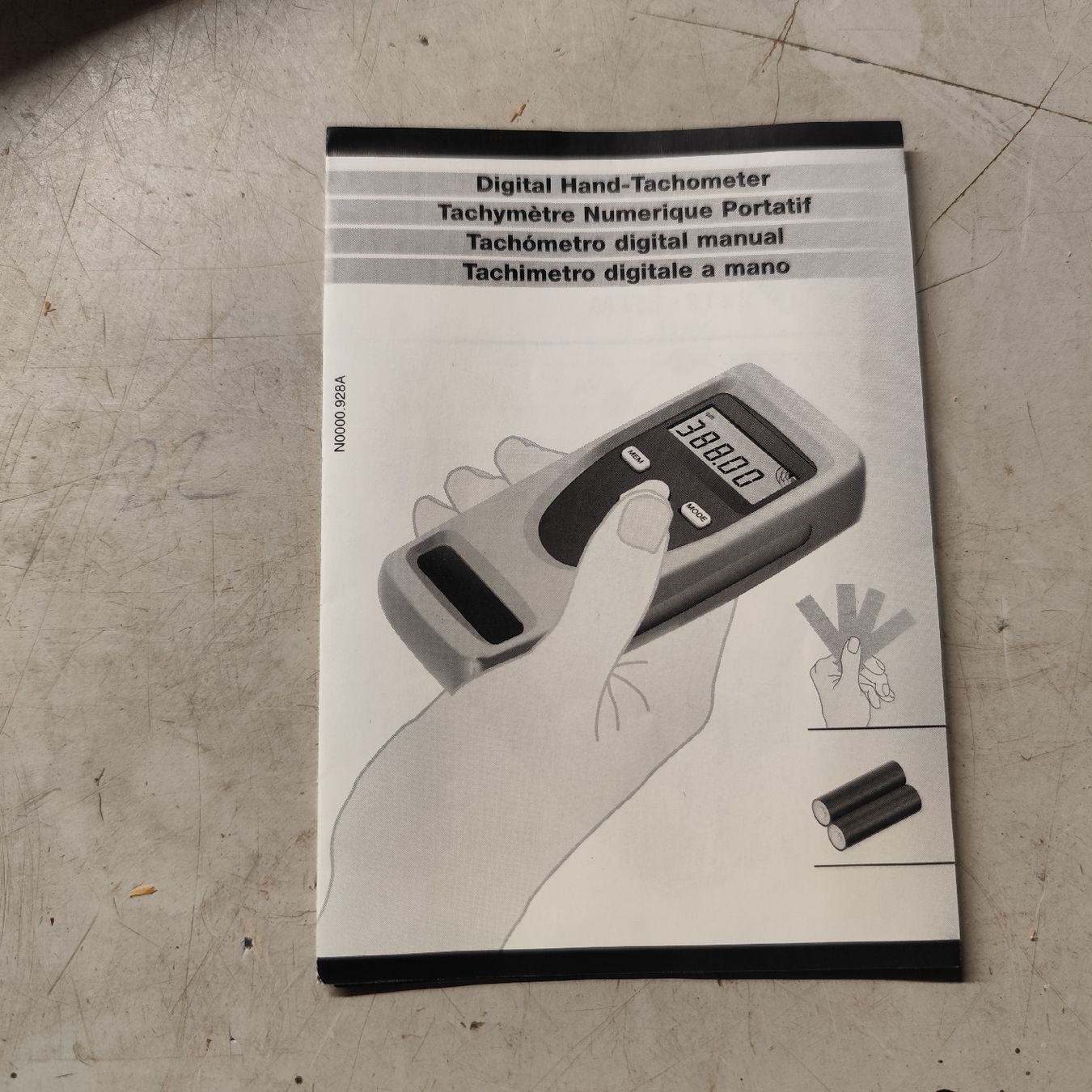 Misurare: Drehzahlmessgerät Testo 465 – Usato da Hellbühl venduto da 30R_R30 3