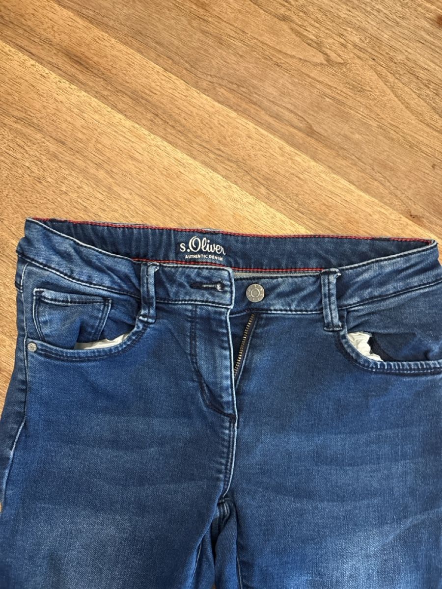 S.Oliver Pantaloni: S.Oliver Jeans 176 Grösse Mädchen – Usato da Weesen venduto da D0101D 3