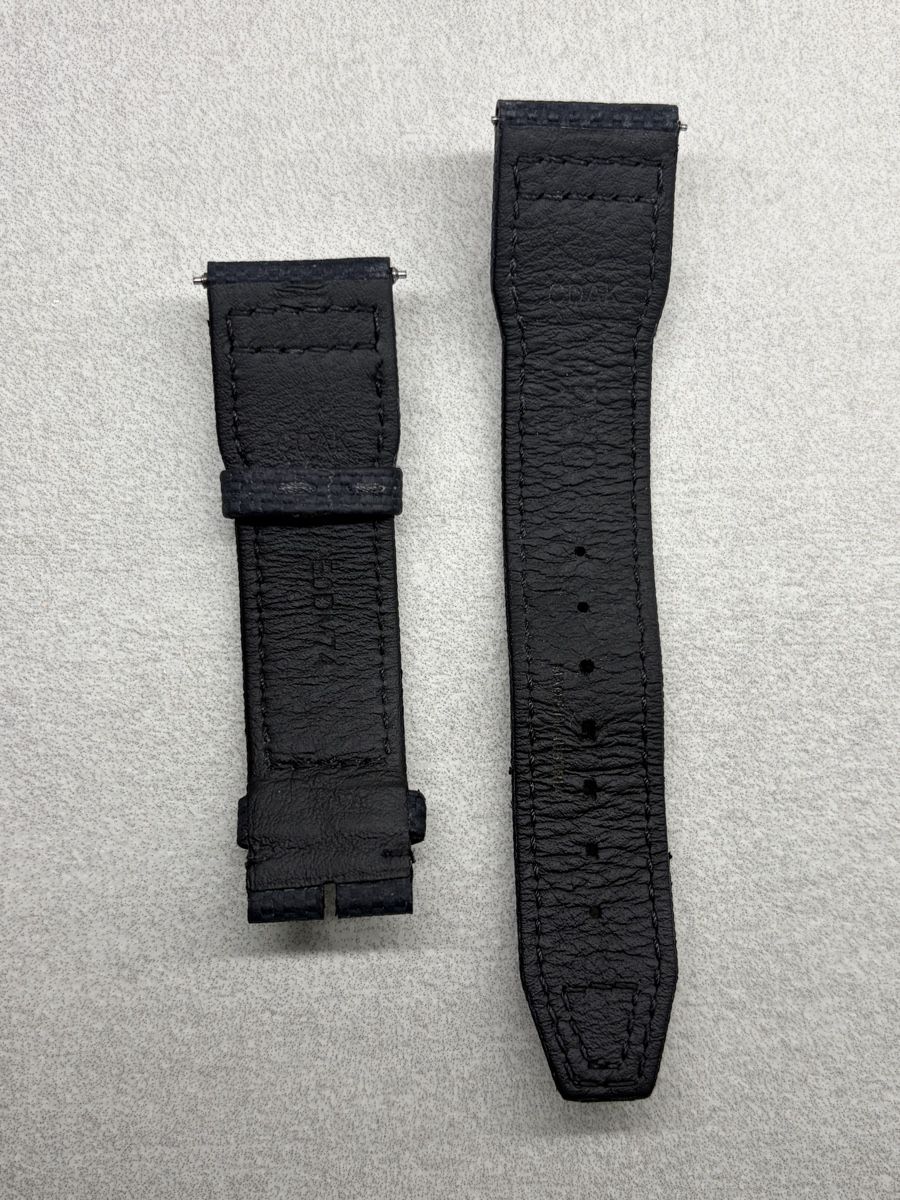 IWC Bracciali & Braccialetti: IWC Band Stoff/Leder schwarz – Usato da Itingen venduto da Francinio 1