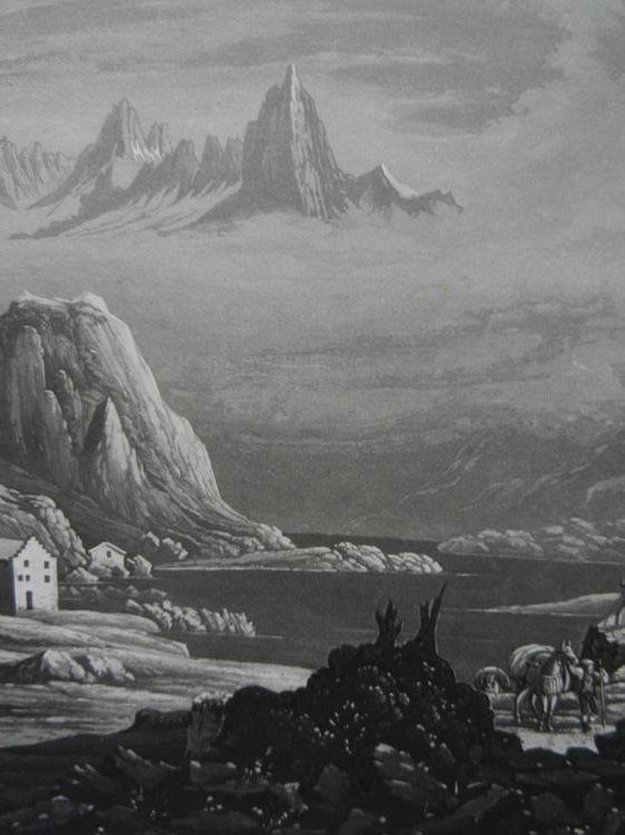 Stiche: Vue hospice Grimsel – Gebraucht aus Risch von Rischli15 7