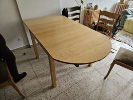 table en bois d'intérieur démontable