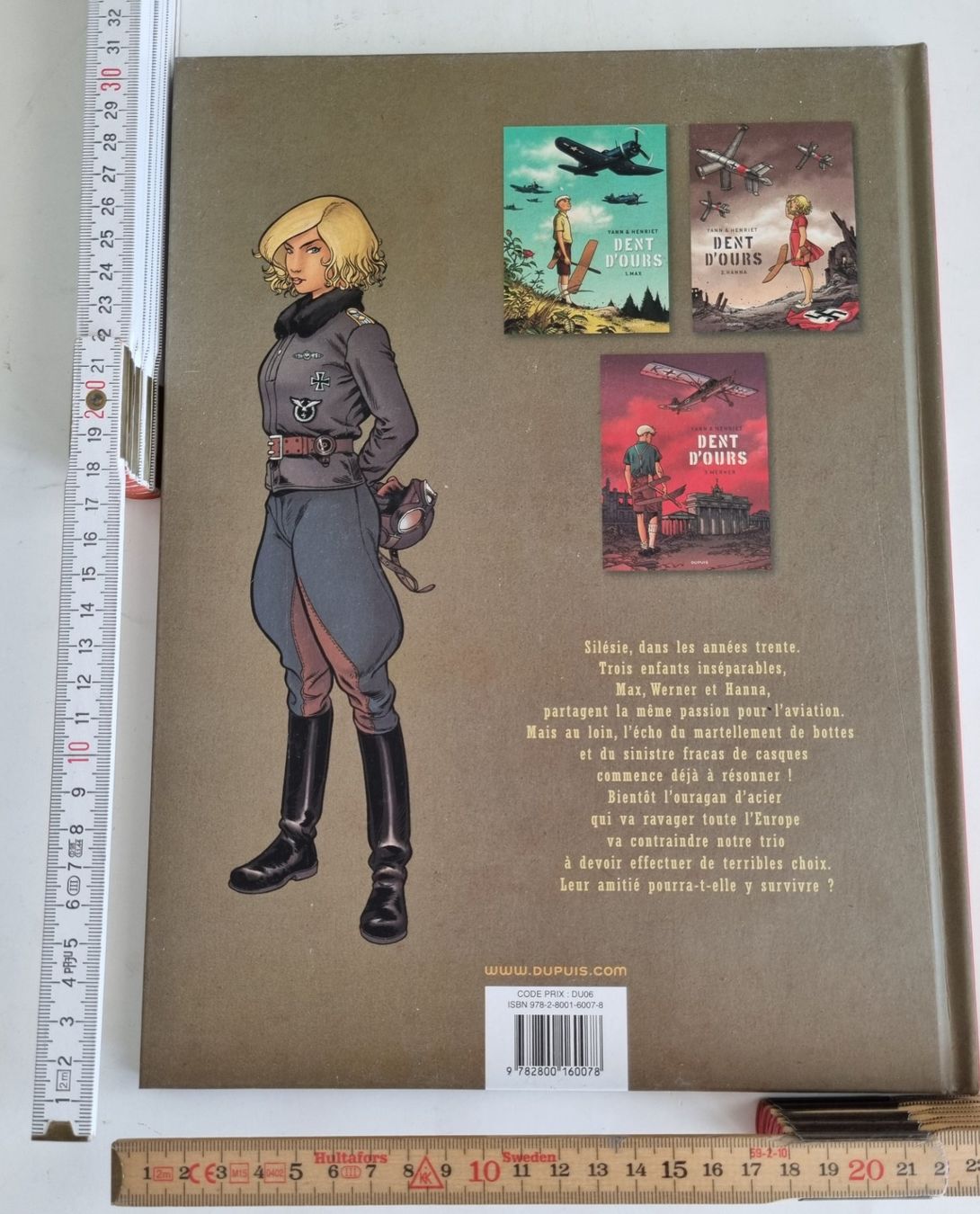 Fumetti: Comic "Dent d'Ours 2. Hanna" Yann & Henriet – Usato da Opfikon venduto da Diversamente 1