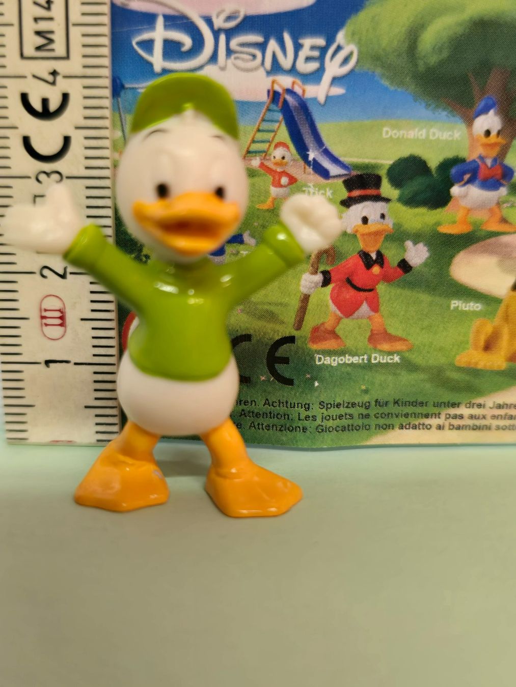 Disney Statuette: Track Disney-Minifigur grün – Nuovo e nell'imballaggio originale da Hornussen venduto da Corvette- 3