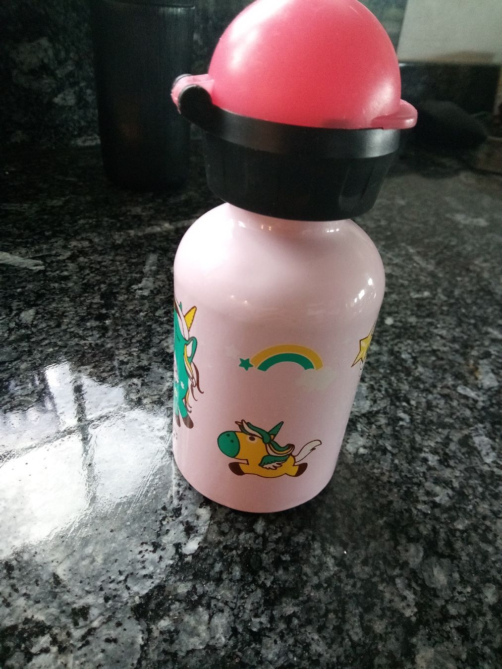Sigg Borracce & Thermos: SIGG Trinkflasche Einhorn & Fee, rosa, CH-Produktion – Usato da Volketswil venduto da Car1 2