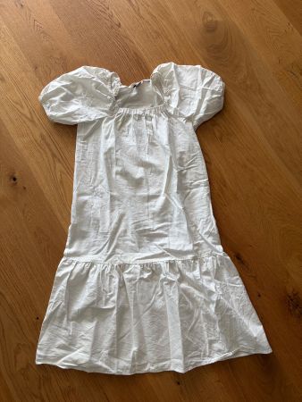 LEINENKLEID 36 weiss
