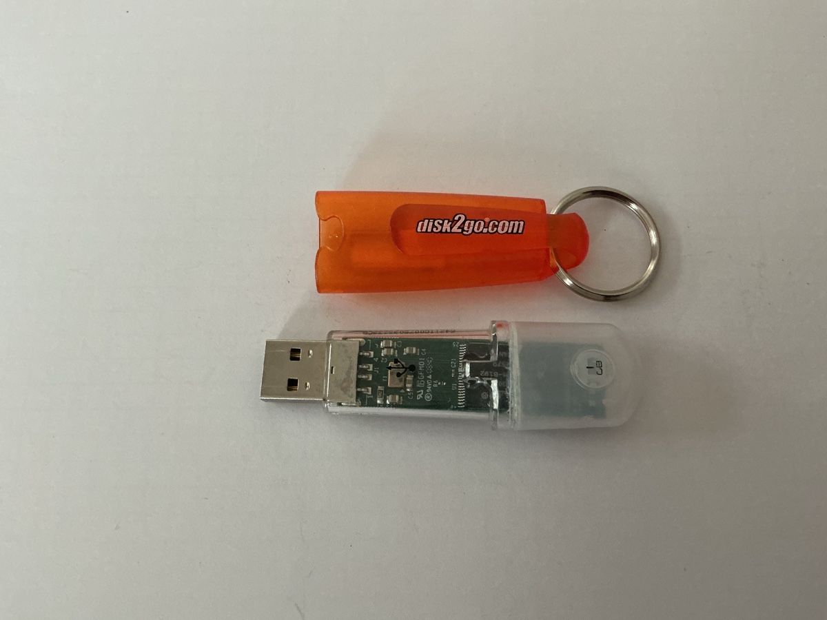 Chiavette USB: USB-Stick disk2go.com 1Giga orange gebraucht Nostalgisch  – Usato da Schübelbach venduto da Mo-99 1