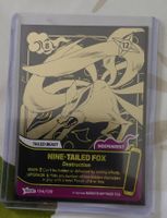 Naruto Mythos TCG Nine-Tailed Fox Secret 134/130