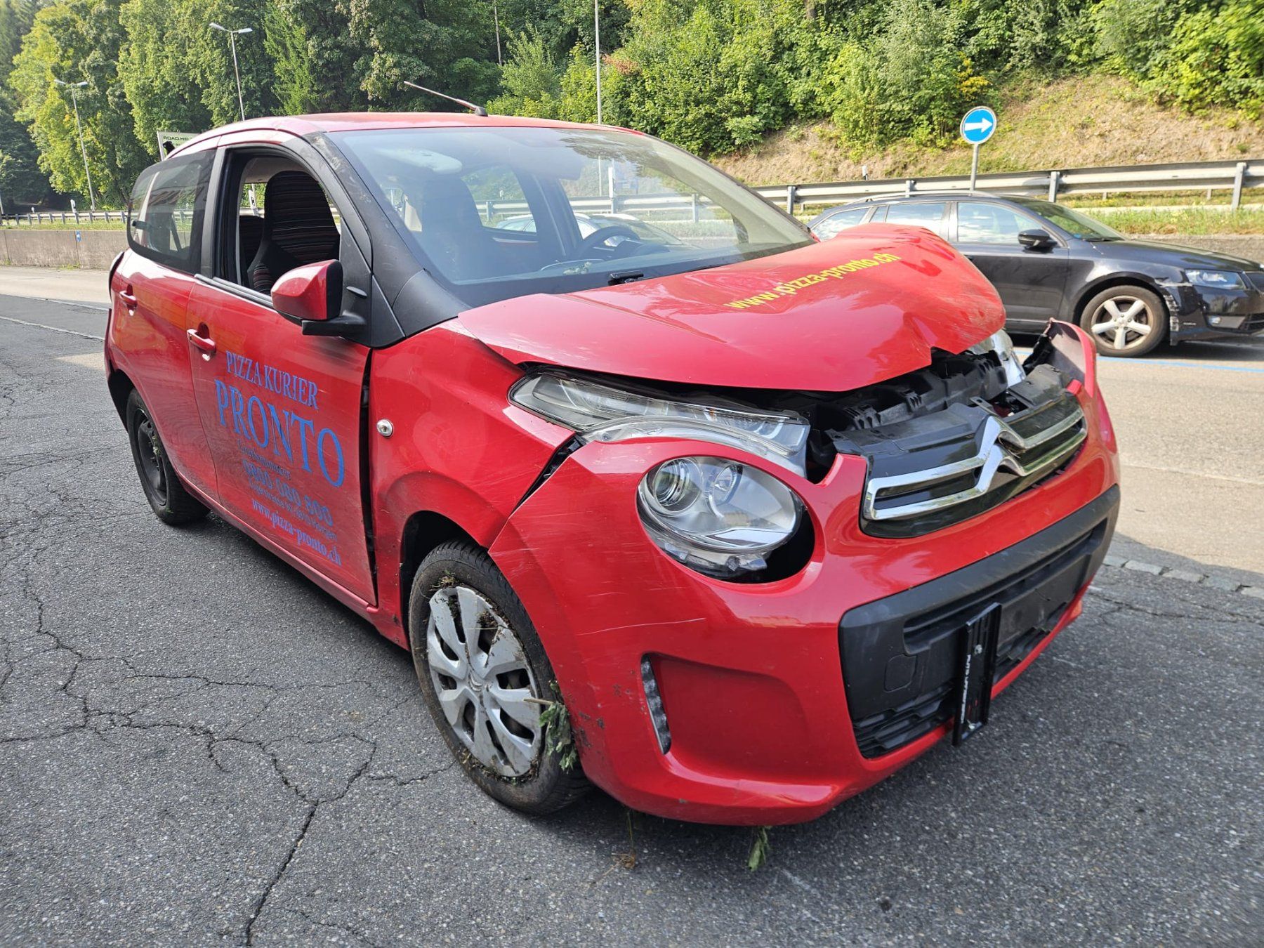 Citroën Automobili: Citroen C1 1.0 2016 – Difettoso da Dulliken venduto da cap_sgk5 5