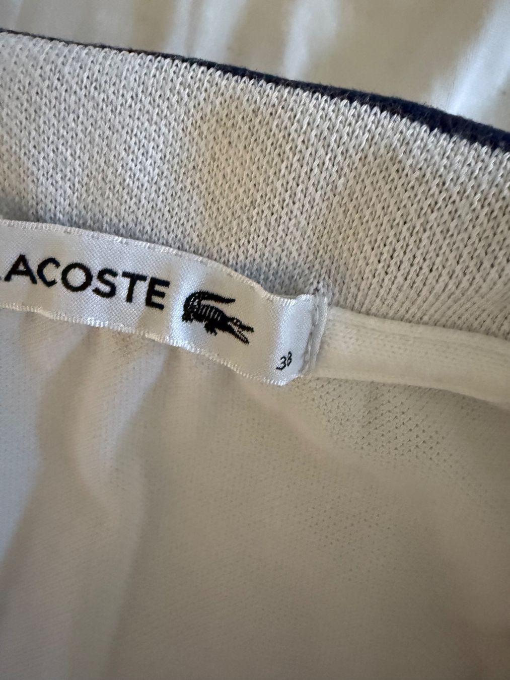 Lacoste Magliette Polo: Lacoste polo blanc – Usato da Gimel venduto da fan_8tvc 2