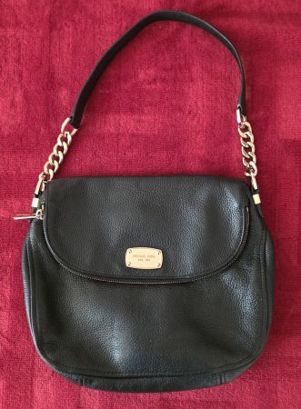 Original Michael Kors Umhängetasche, schwarz