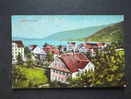AK 1913 Arth am See fleckig gelaufen (G3788)