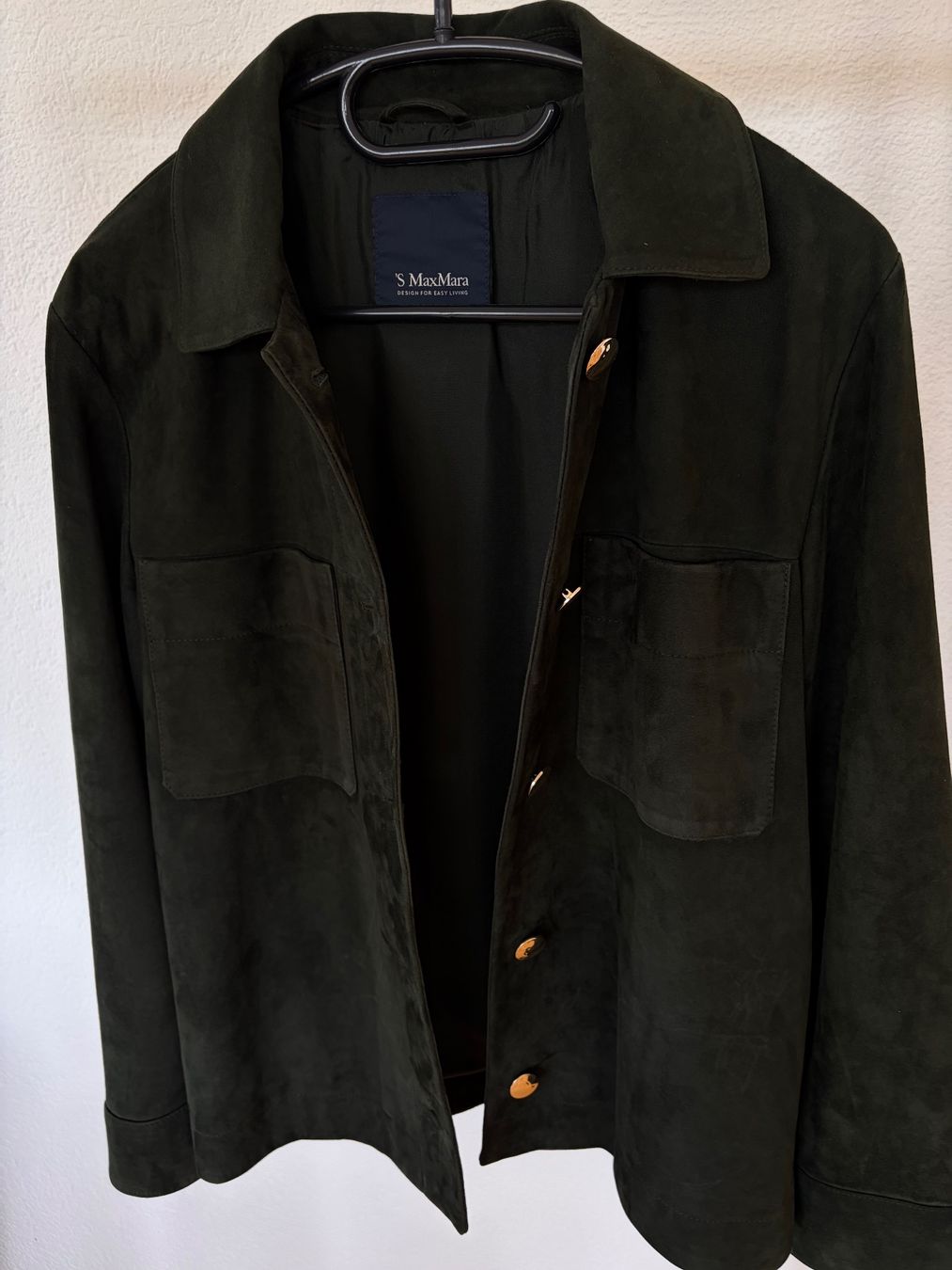 Max Mara Giacche: Max Mara Wildlederjacket dunkelgrün – Nuovo e nell'imballaggio originale da Küsnacht ZH venduto da Casanuovo 5