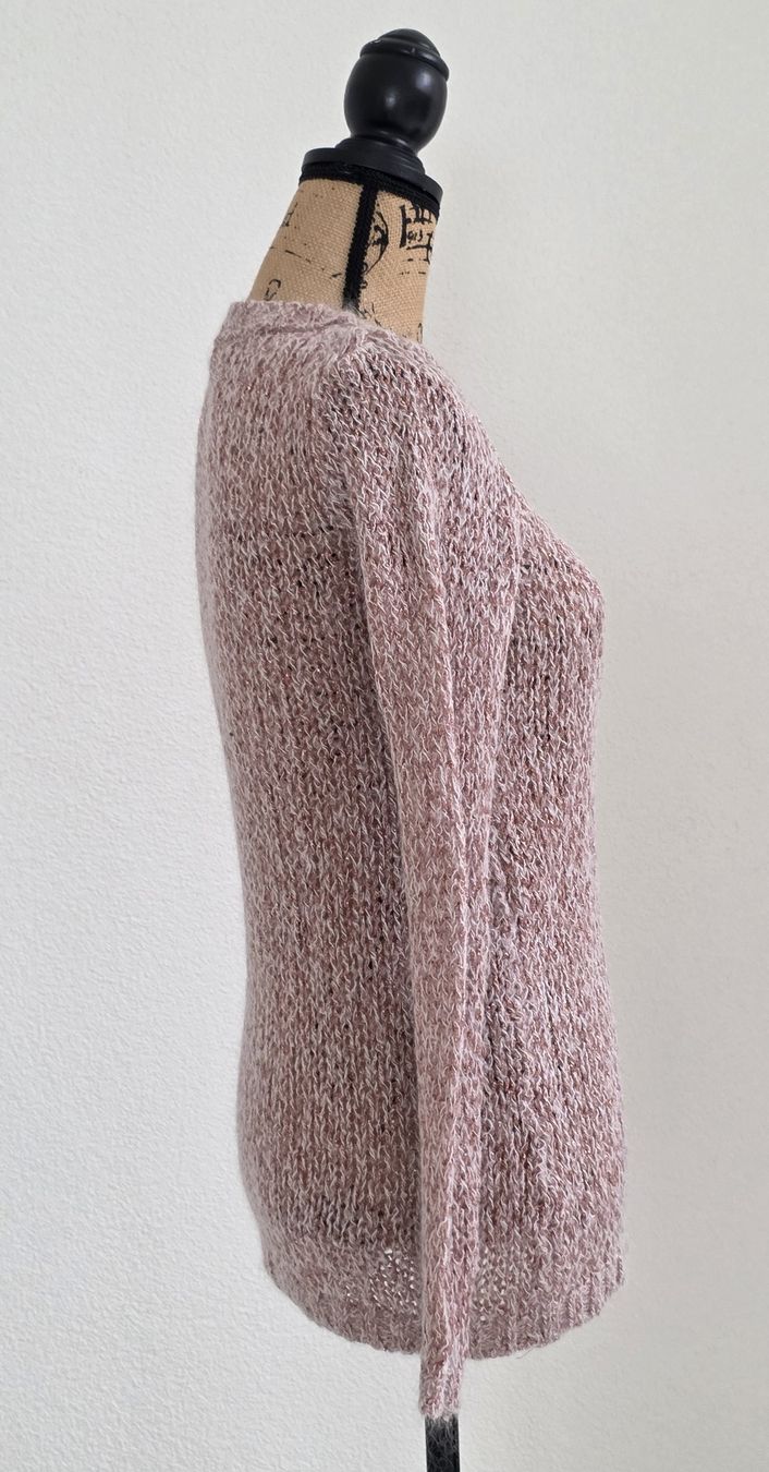 Maglioni & Felpe: Damen Pullover rosa grob gestrickt  – Usato da Rheinsulz venduto da Gilea 2