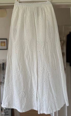 PANTALONS EN COTON EN DENTELLE! M SOLDES DE FIN DE SAISON