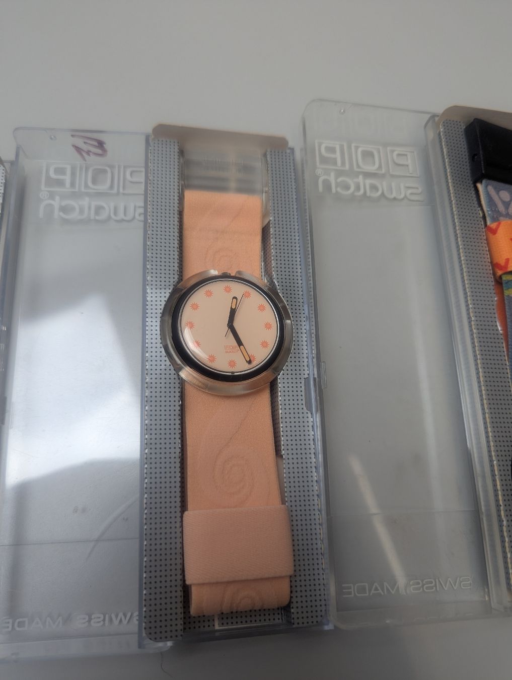 Swatch Uhren: 4x POP Swatch, ungetragen – Neu (gemäss Beschreibung) aus Wauwil von MEC-NET 3
