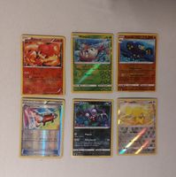 6x Pokémon Reverse Holo Karten (Ab 1.-)
