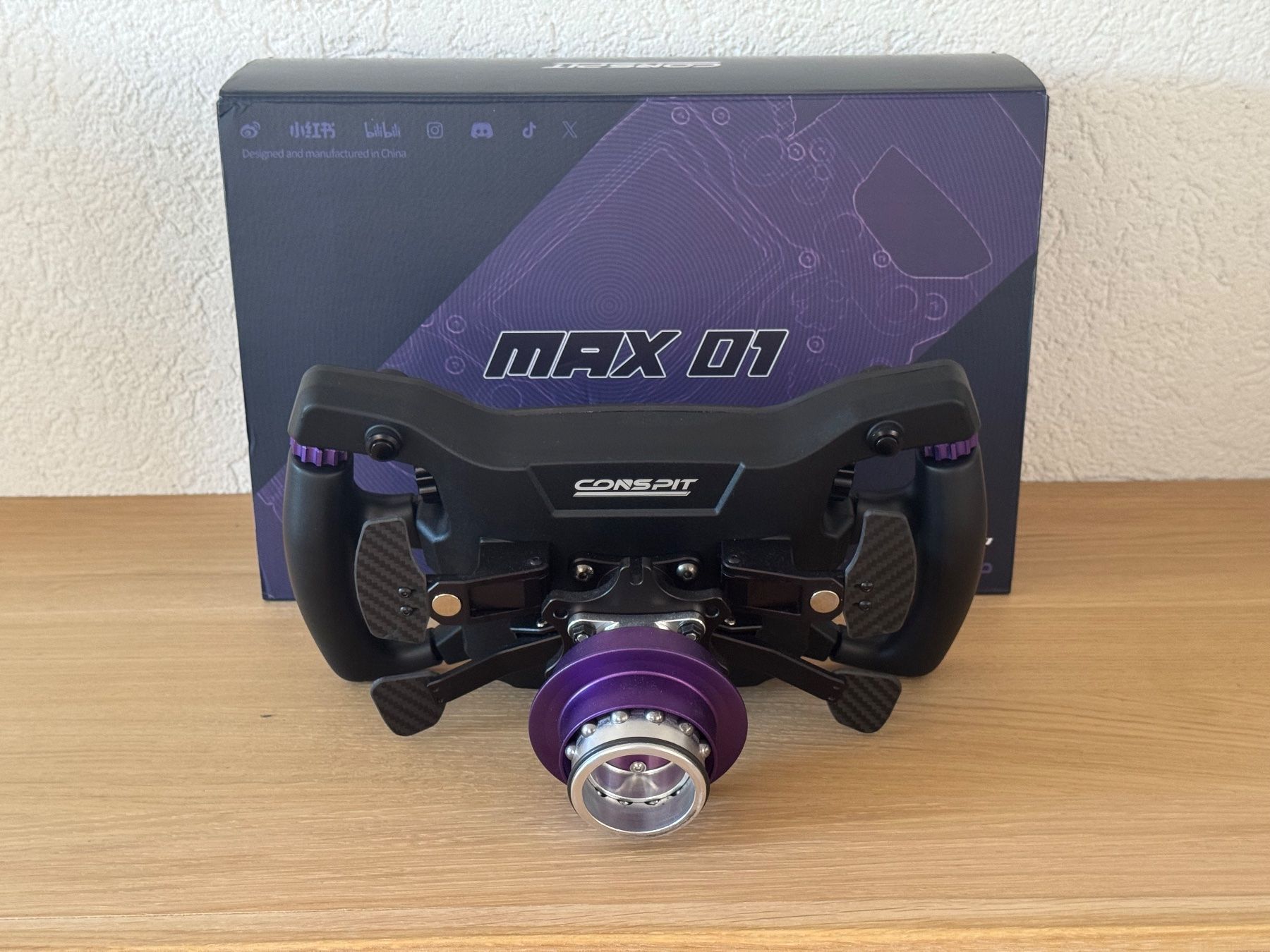 Controller: Conspit MAX 01 + NRG QR + 2 Cables – Gebraucht aus Oron-le-Châtel von Anthox 1