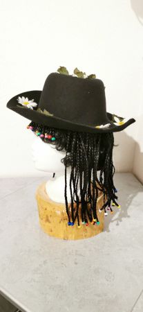 5 TEILIGES DAMEN-HIPPI-KOSTÜM GR.S FÜR GAGS / PARTYS