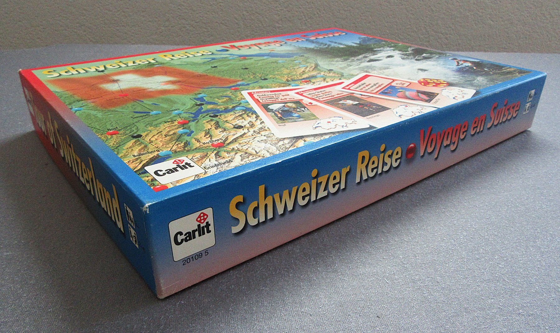 Carlit Spiele: Schweizer Reise - ein abenteuerliches Würfelspiel – Gebraucht aus Auenstein von Padabimbim 6