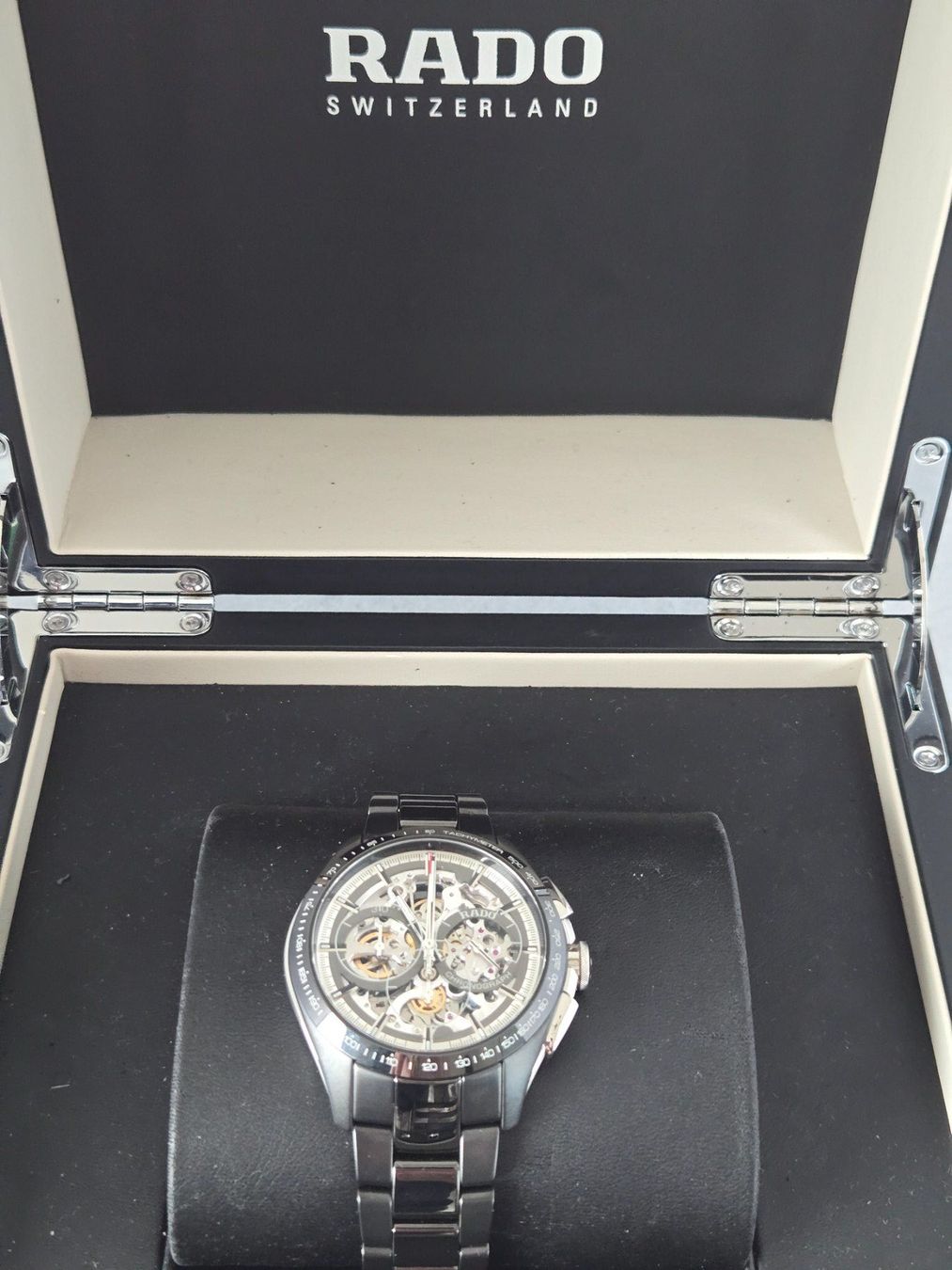 Rado Orologi: Rado HyperChrome XXL Automatic Chronograph Limited Edition – Nuovo e nell'imballaggio originale da Chabrey venduto da Horology 4