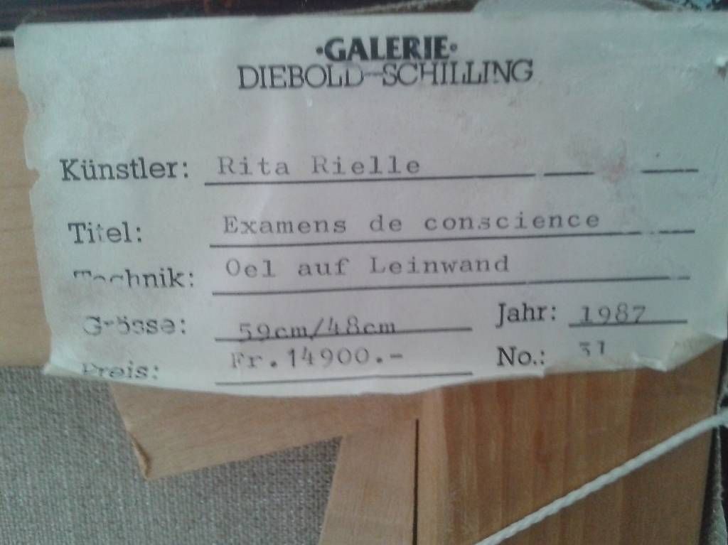 Tableaux: Rita Rielle 1987 – Neuf avec emballage d'origine à Arbedo par aladino666 4