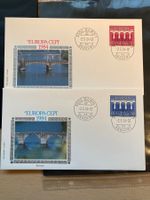 CH 1984 FDC Satz Europa CEPT Brücken Ortsstempel Bern