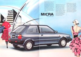 Prospekt Nissan Micra von 1988
