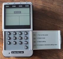 STIM-PRO X9+ 4CH Digital TENS/EMS - Neu, Garantie - März 28