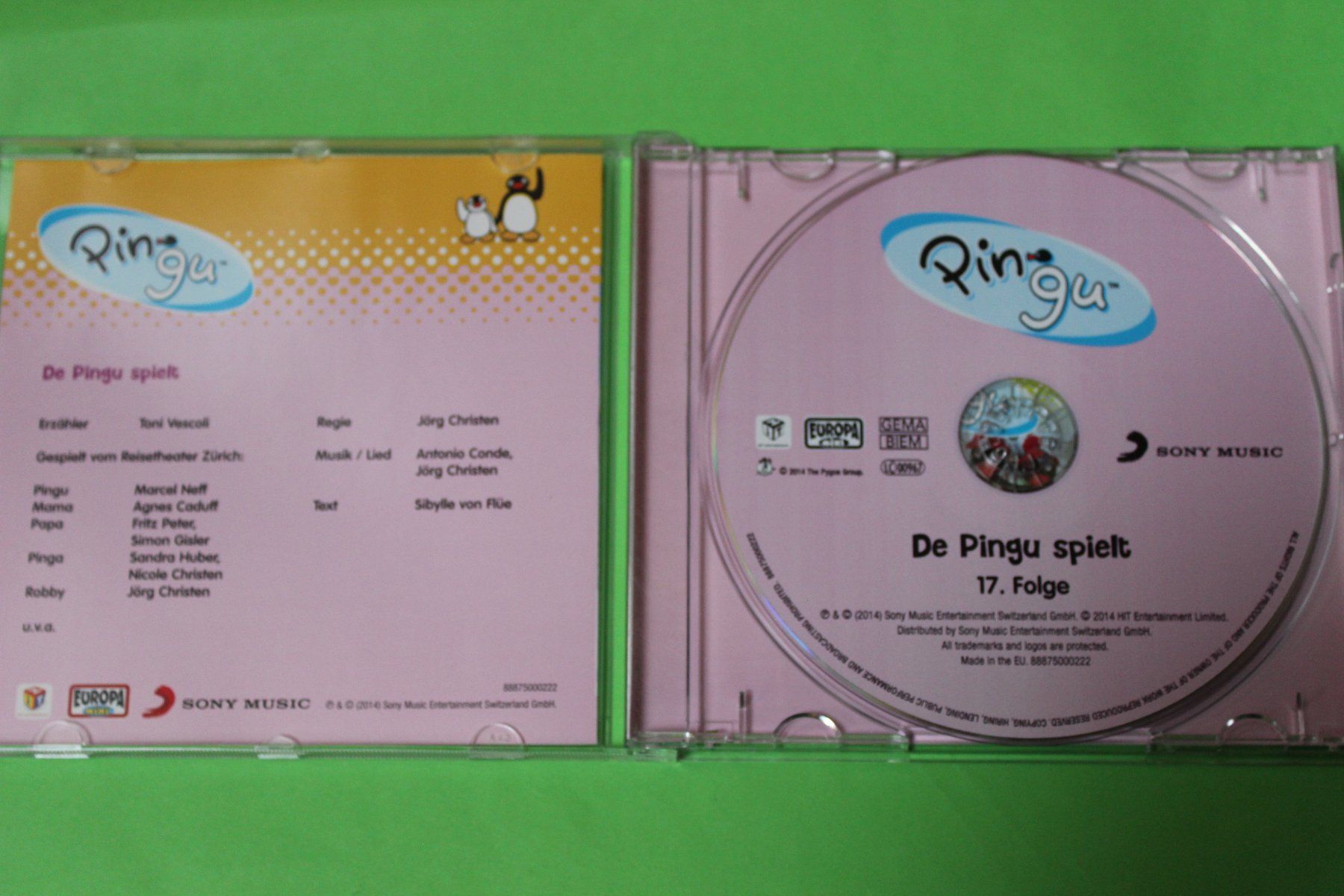 CD: De Pingu spielt CD 2015 Guter Zustand – Usato da Tübach venduto da JamesStone 3