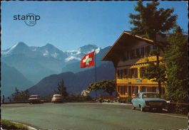 1974 AK Interlaken-Beatenberg Restaurant Luegibrückli