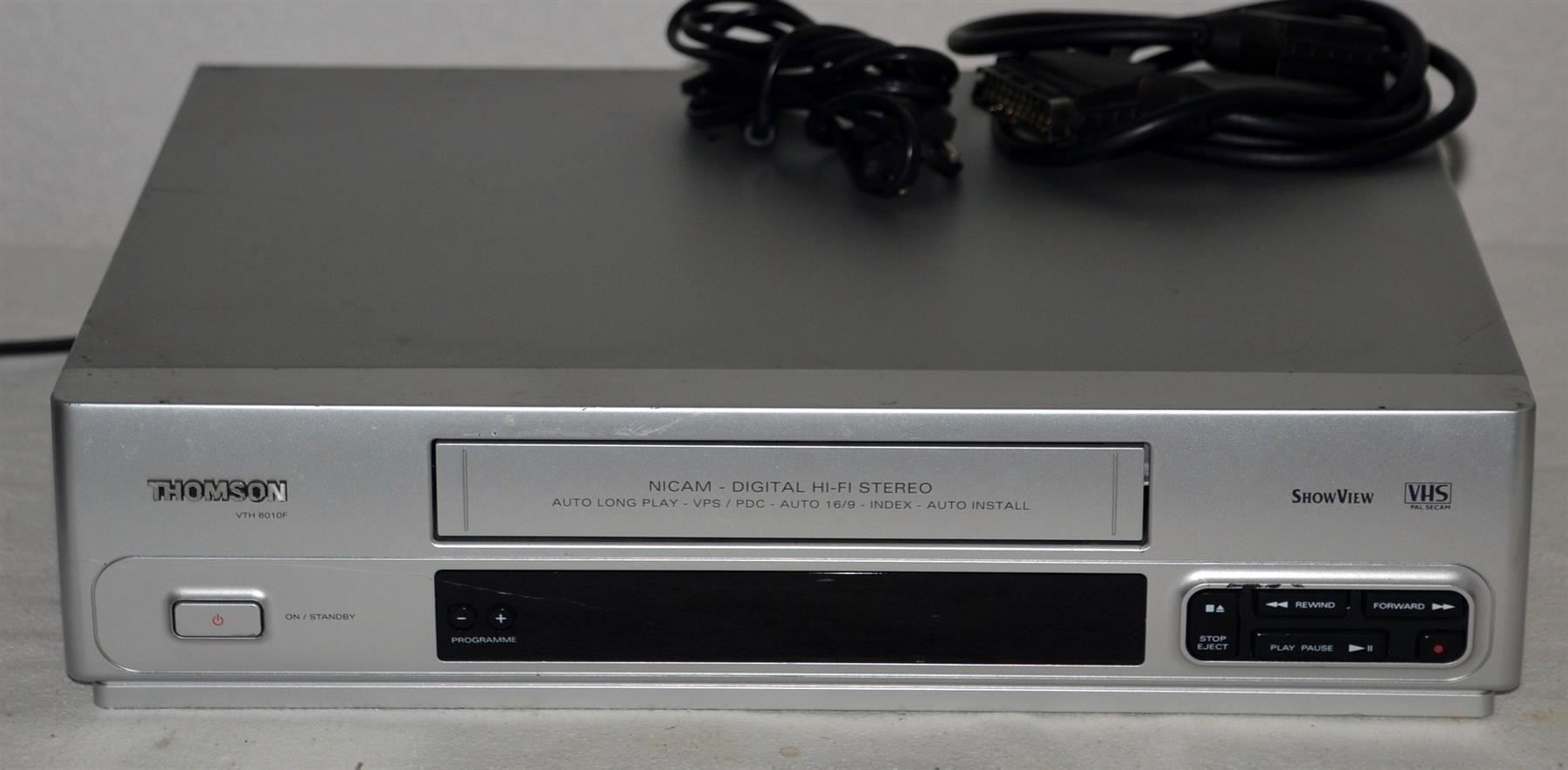 Thomson Registratori: Videorecorder / magnétoscope VHS Thomson VTH-6010F – Usato da Collonges venduto da arashee 1