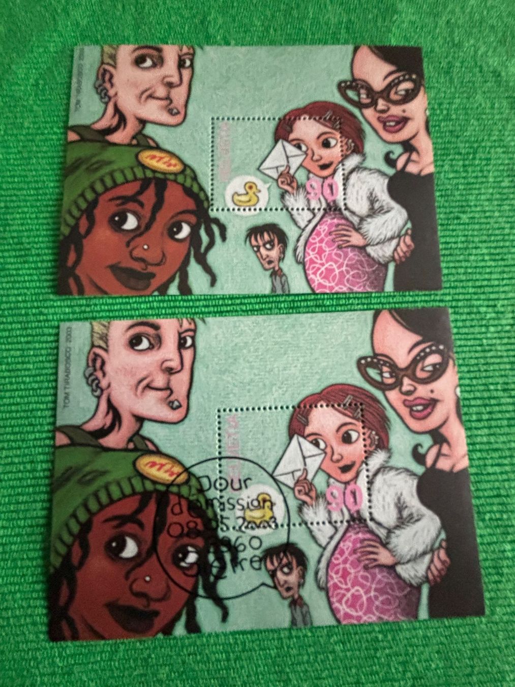 Tutti i francobolli: 2003 Sondermarken Comics   Blockausgabe – Usato da Horw venduto da Luki49 1