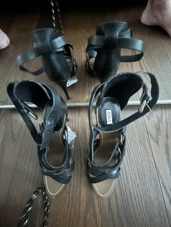 Zara High Heels, Schwarz, Grösse 39 neu Top Zustand!
